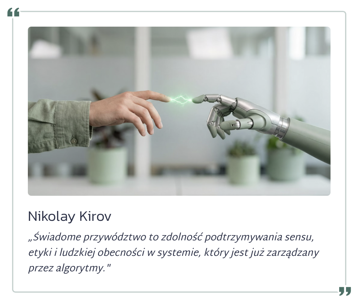 Co oznaczają świadomość i AI dla współczesnego lidera?